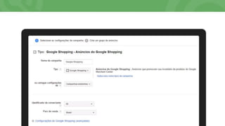 Google AdWords - Google Shopping