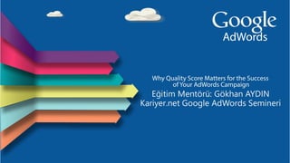 Google AdWords Eğitimi - Kariyer.net