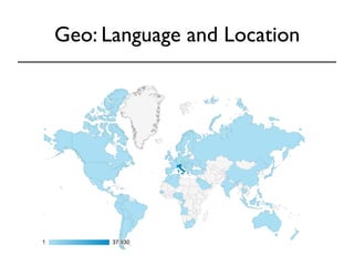 Geo: Language and Location 
 