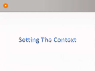 Setting The Context