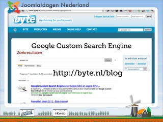 Google analytics - Joomladagen2012