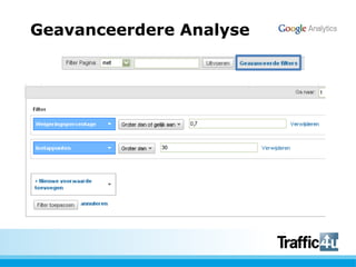 Geavanceerdere Analyse