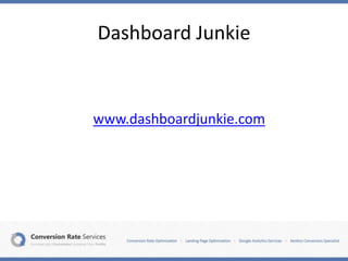 Dashboard Junkie
www.dashboardjunkie.com
 