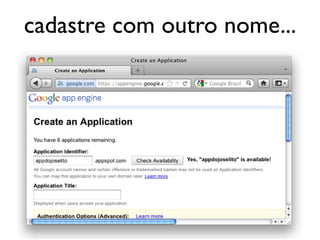 cadastre com outro nome...
 