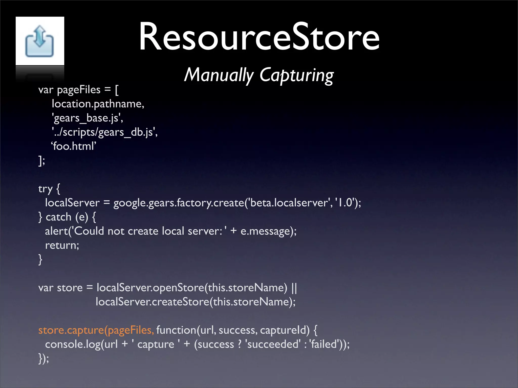 Google Back To Front: From Gears to App Engine and Beyond