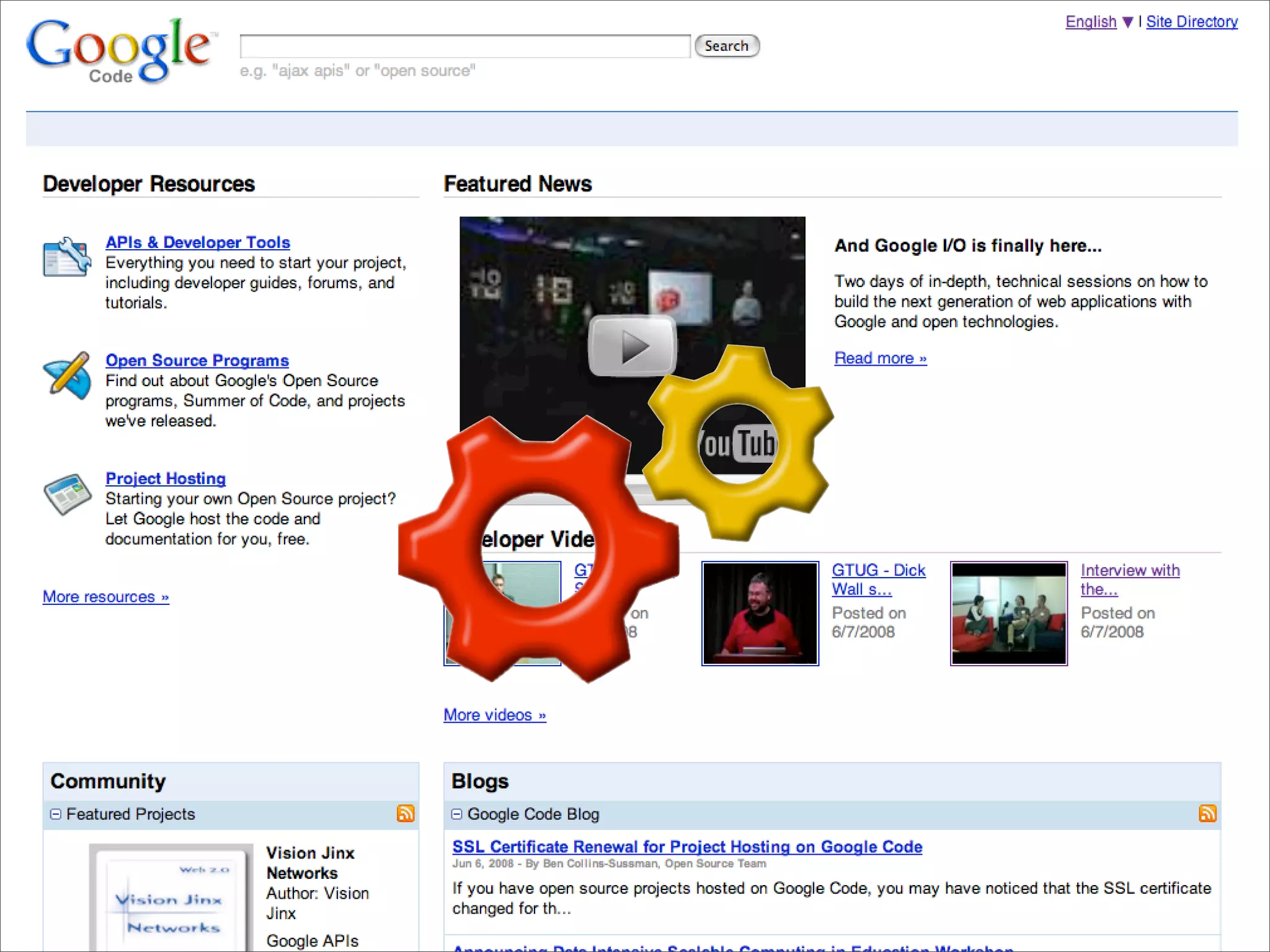 Google Back To Front: From Gears to App Engine and Beyond