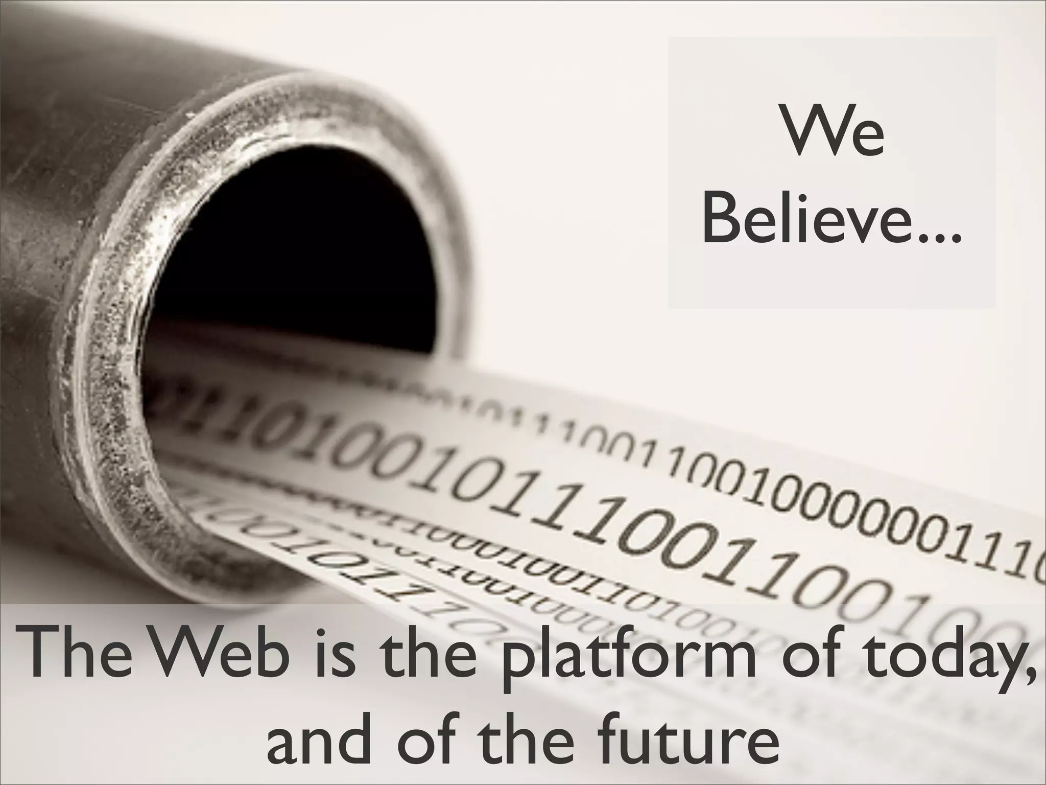 Google Back To Front: From Gears to App Engine and Beyond