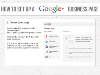 Google Plus Business Page Setup