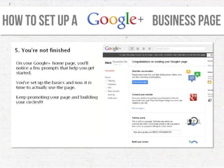 Google Plus Business Page Setup