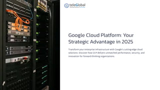 What is Google Cloud Platform (GCP)? A 5-Minute Guide for Beginners ...