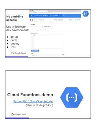Powerful Google Cloud tools for your hack (2020) | PDF