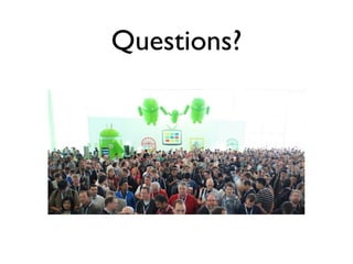 Questions?
 