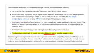 @SeoBazon #BrightonSEO
 