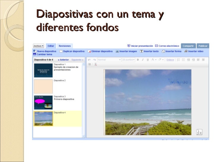 Google Docs Presentaciones