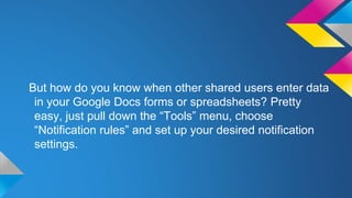 Google Drive Tips and Tricks | PPTX