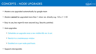 Google Kubernetes Engine Deep Dive Meetup | PDF