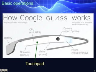 4
Basic operations
Touchpad
 