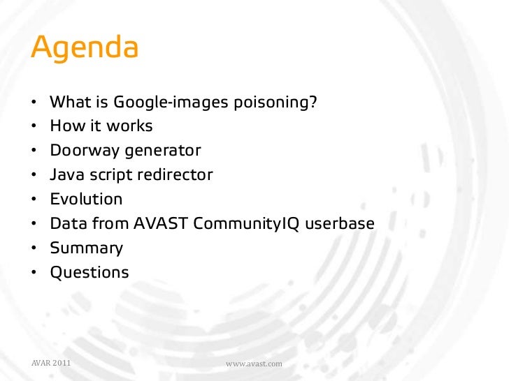 Poisoning Google images Slide 2