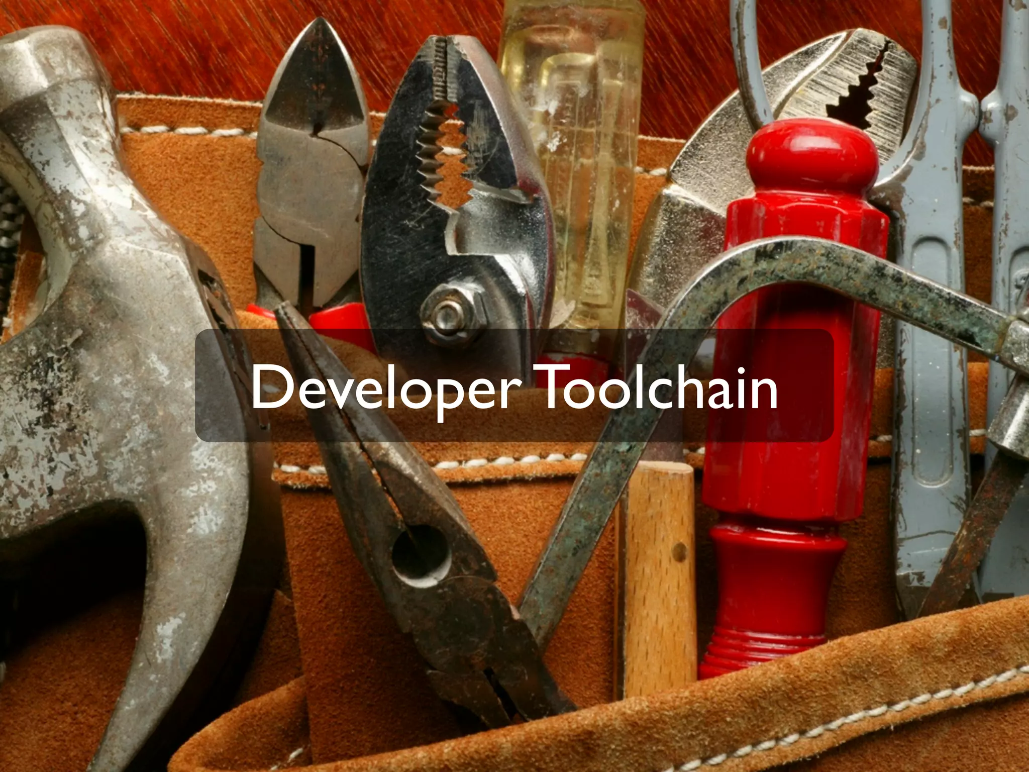 Developer Toolchain
 
