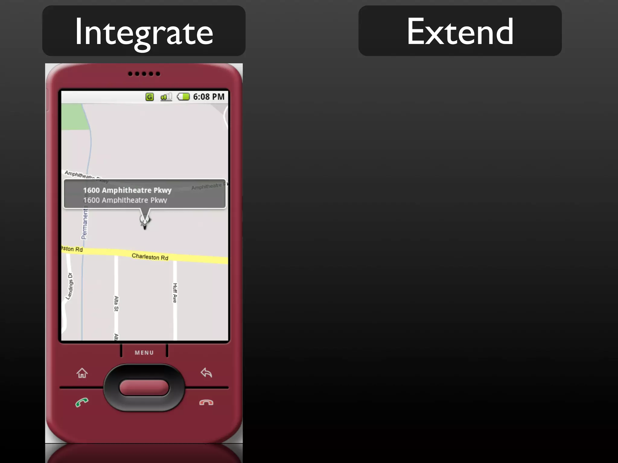 Integrate   Extend
 