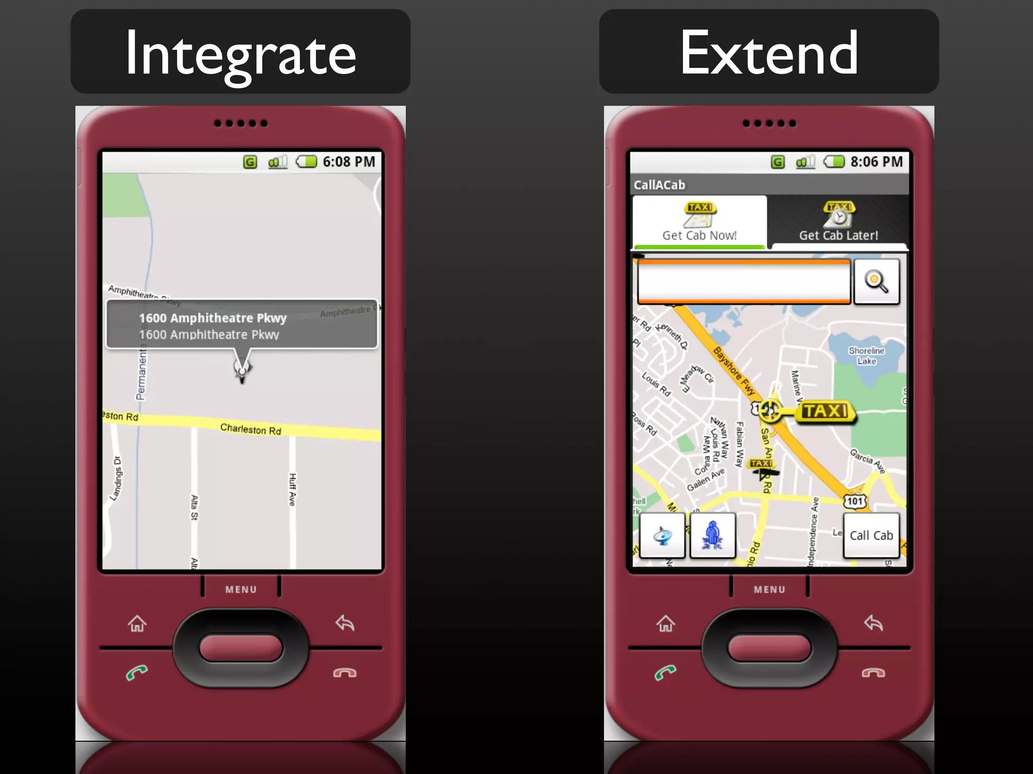 Integrate   Extend
 