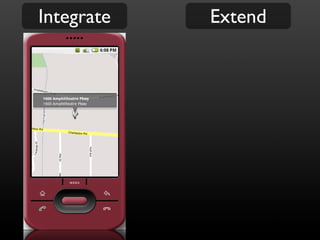 Integrate   Extend
 