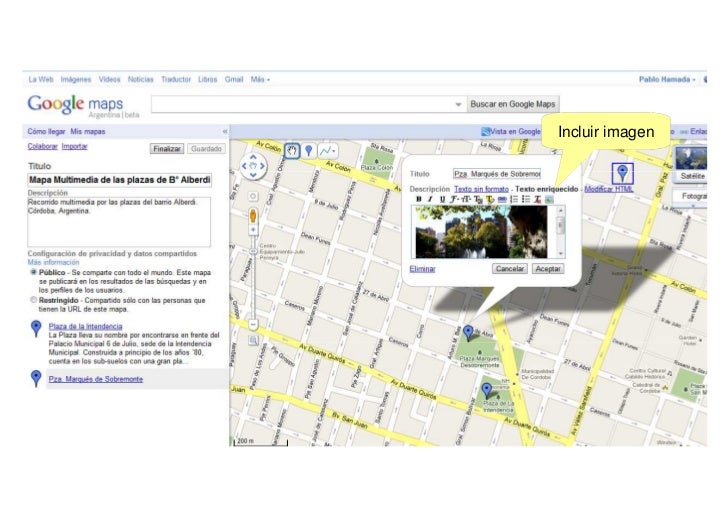 Cómo Hacer Un Mapa Interactivo Con Google Maps Y Publicarlo En Wordpr