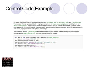 Control Code Example 