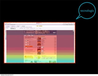 tecnología




martes 24 de julio de 12
 