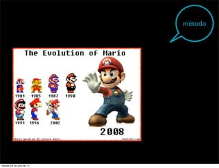 método




martes 24 de julio de 12
 