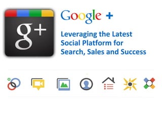 Leveraging the Latest  Social Platform for  Search, Sales and Success 