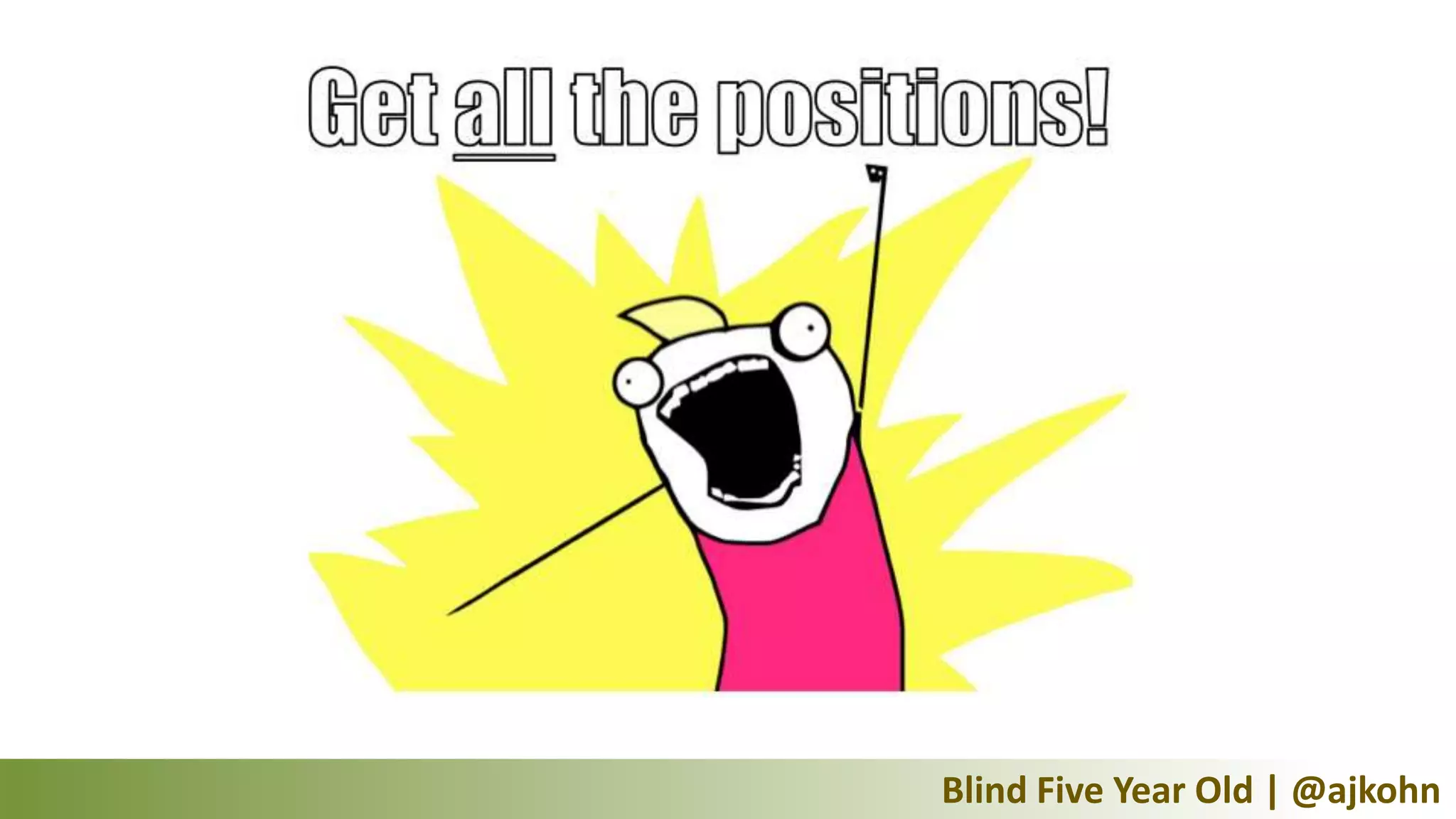 Blind Five Year Old | @ajkohn
 