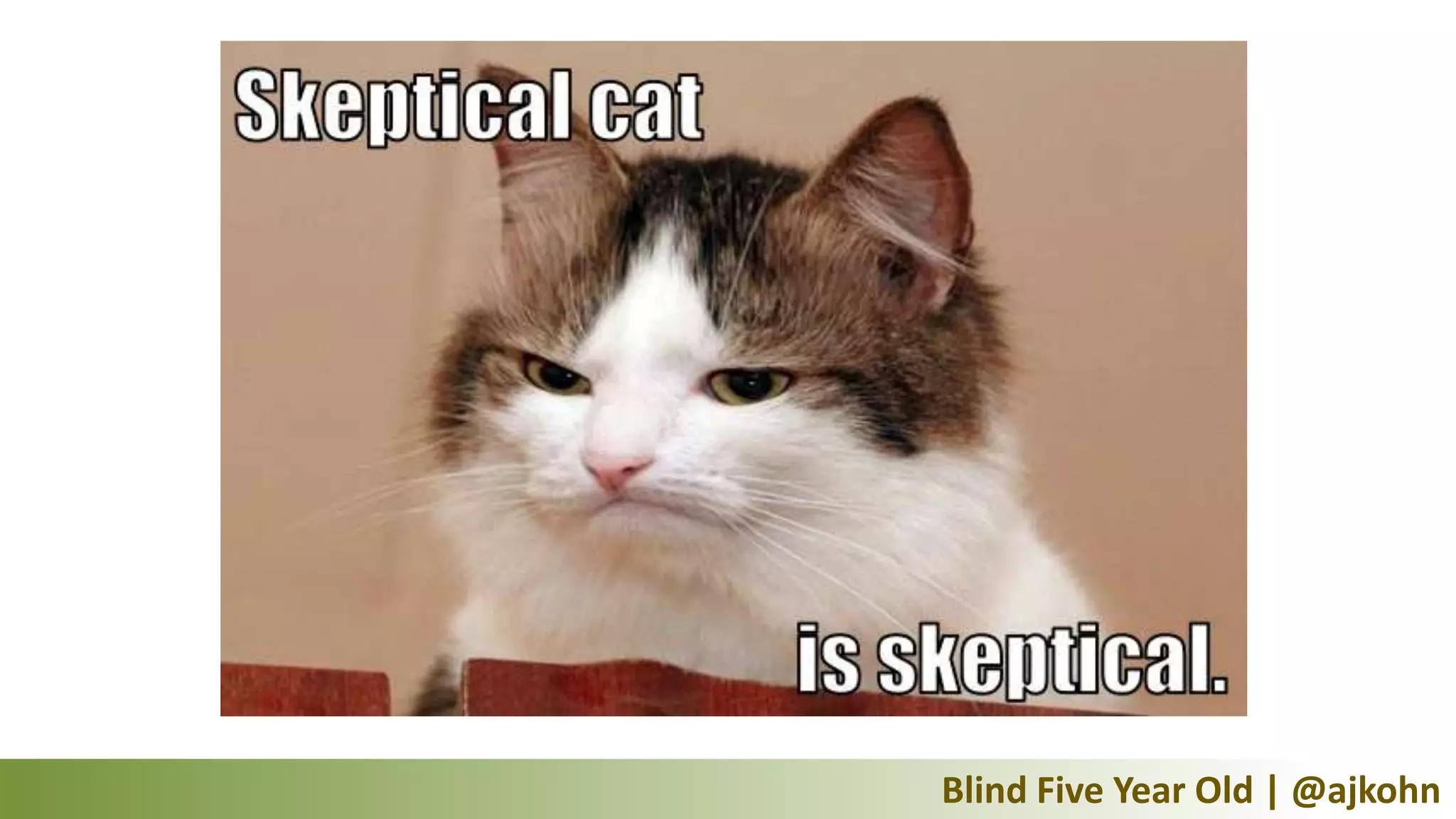 Blind Five Year Old | @ajkohn
 