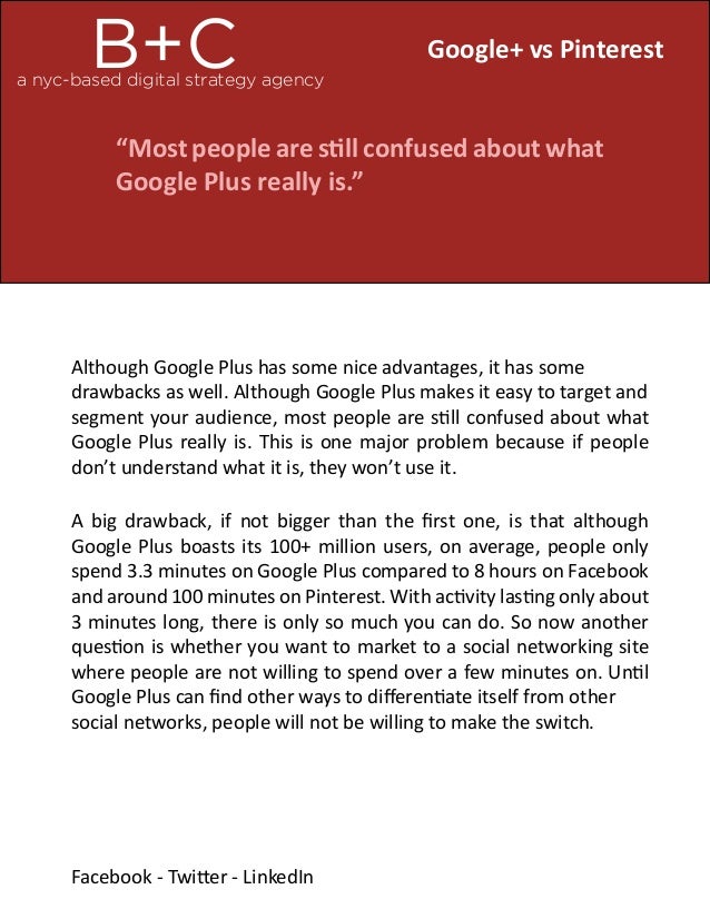 Google+ vs Pinterest Which is Better for Your Business?