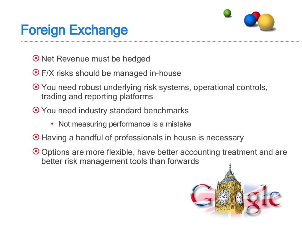 Foreign exchange revenue