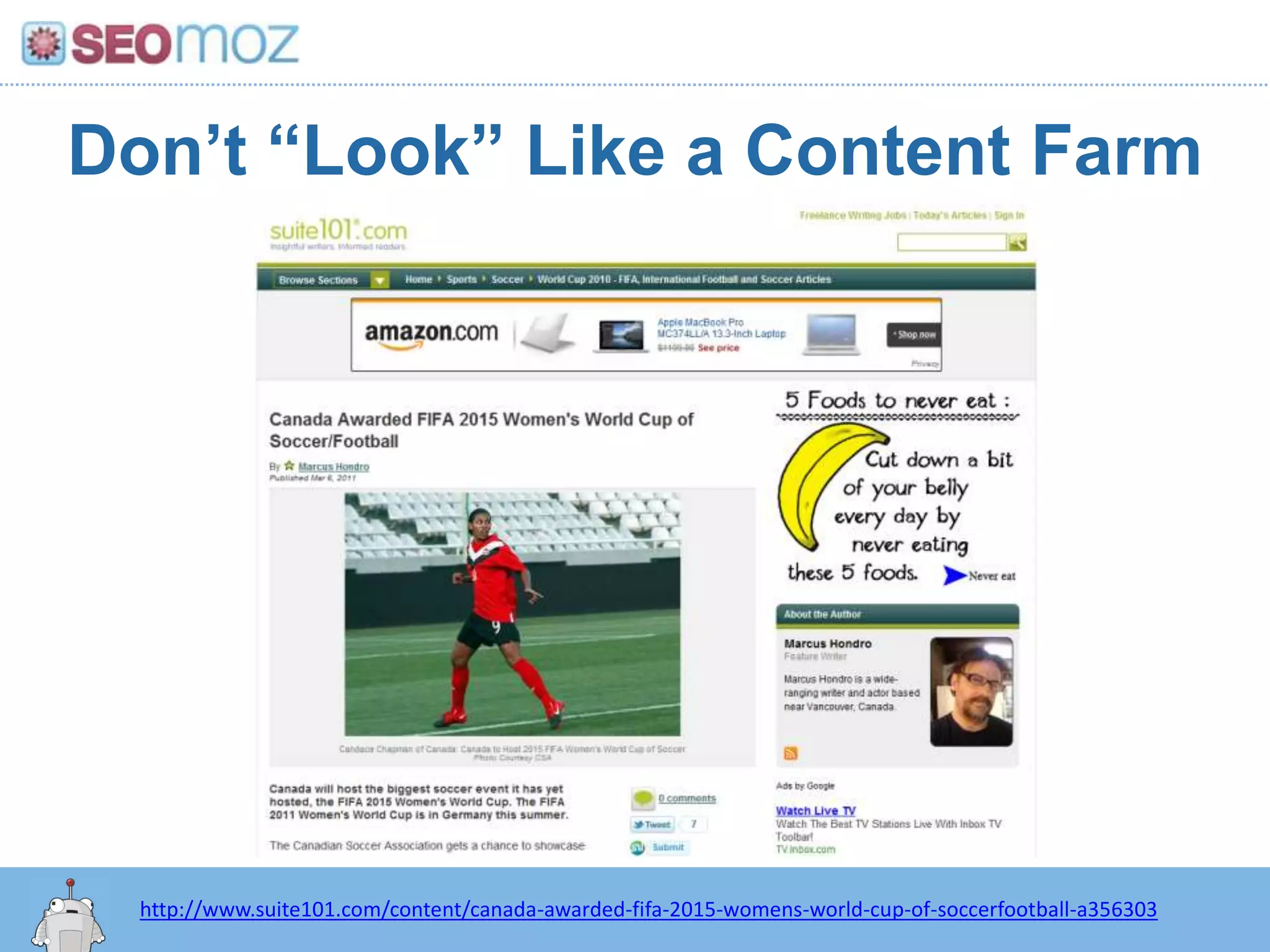 New data will be available on SEOmoz in April, 2011