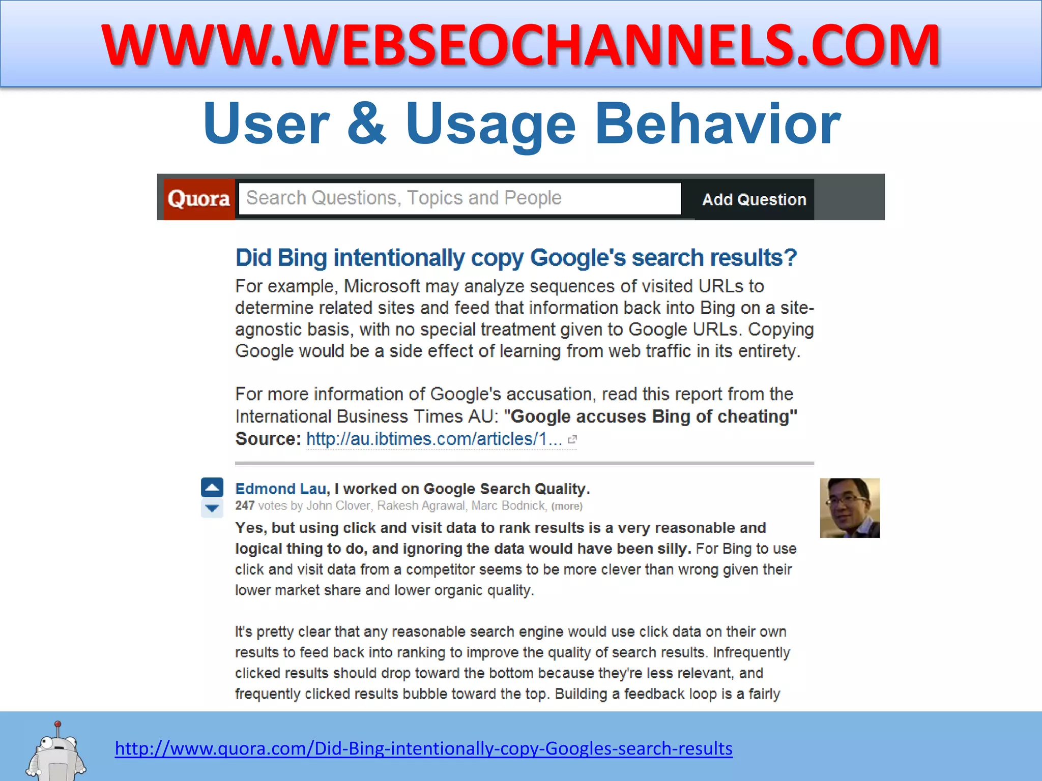  Display obvious, robust contact information