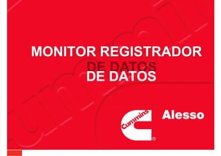 5/21/2018 Curso Insite 7.6 - slidepdf.com
http://slidepdf.com/reader/full/curso-insite-76 31/104
MONITOR REGISTRADOR
DE DATOS
 