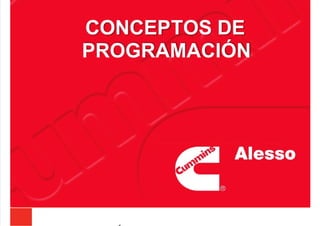 5/21/2018 Curso Insite 7.6 - slidepdf.com
http://slidepdf.com/reader/full/curso-insite-76 64/104
CONCEPTOS DE
PROGRAMACIÓN
 