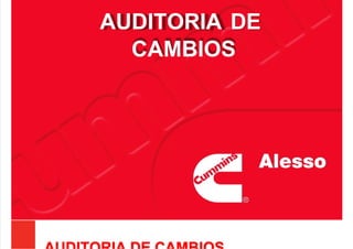 5/21/2018 Curso Insite 7.6 - slidepdf.com
http://slidepdf.com/reader/full/curso-insite-76 92/104
AUDITORIA DE
CAMBIOS
 