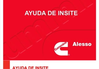 5/21/2018 Curso Insite 7.6 - slidepdf.com
http://slidepdf.com/reader/full/curso-insite-76 99/104
AYUDA DE INSITE
 