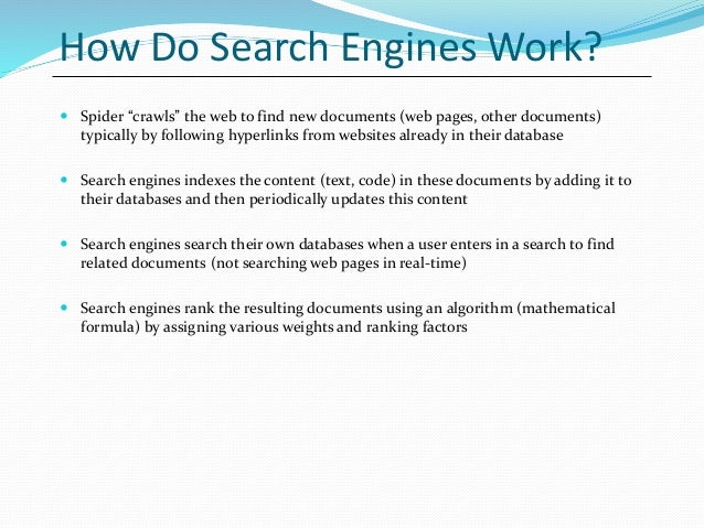 essay on google search engine