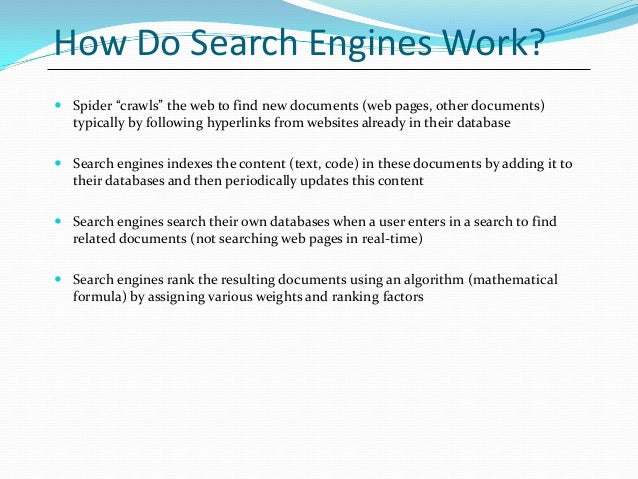 google seo search engine optimization introduction powerpoint present
