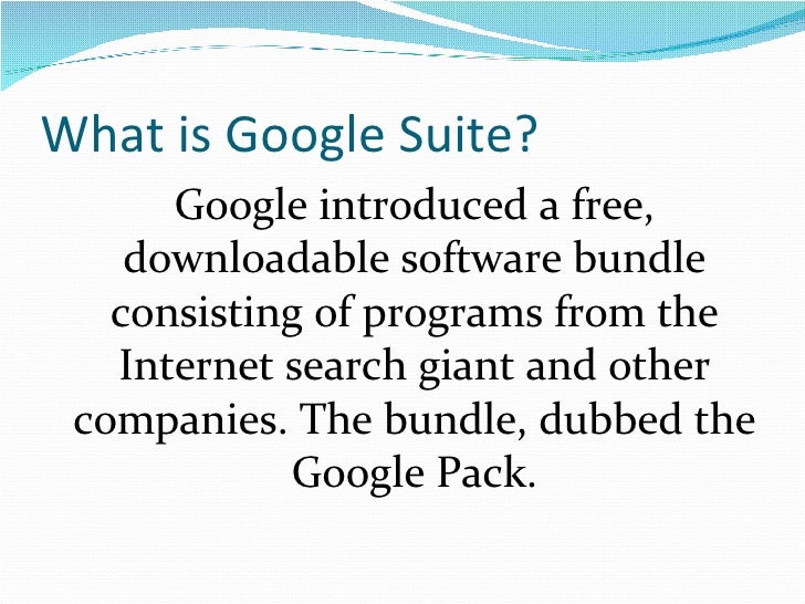 Google Suite