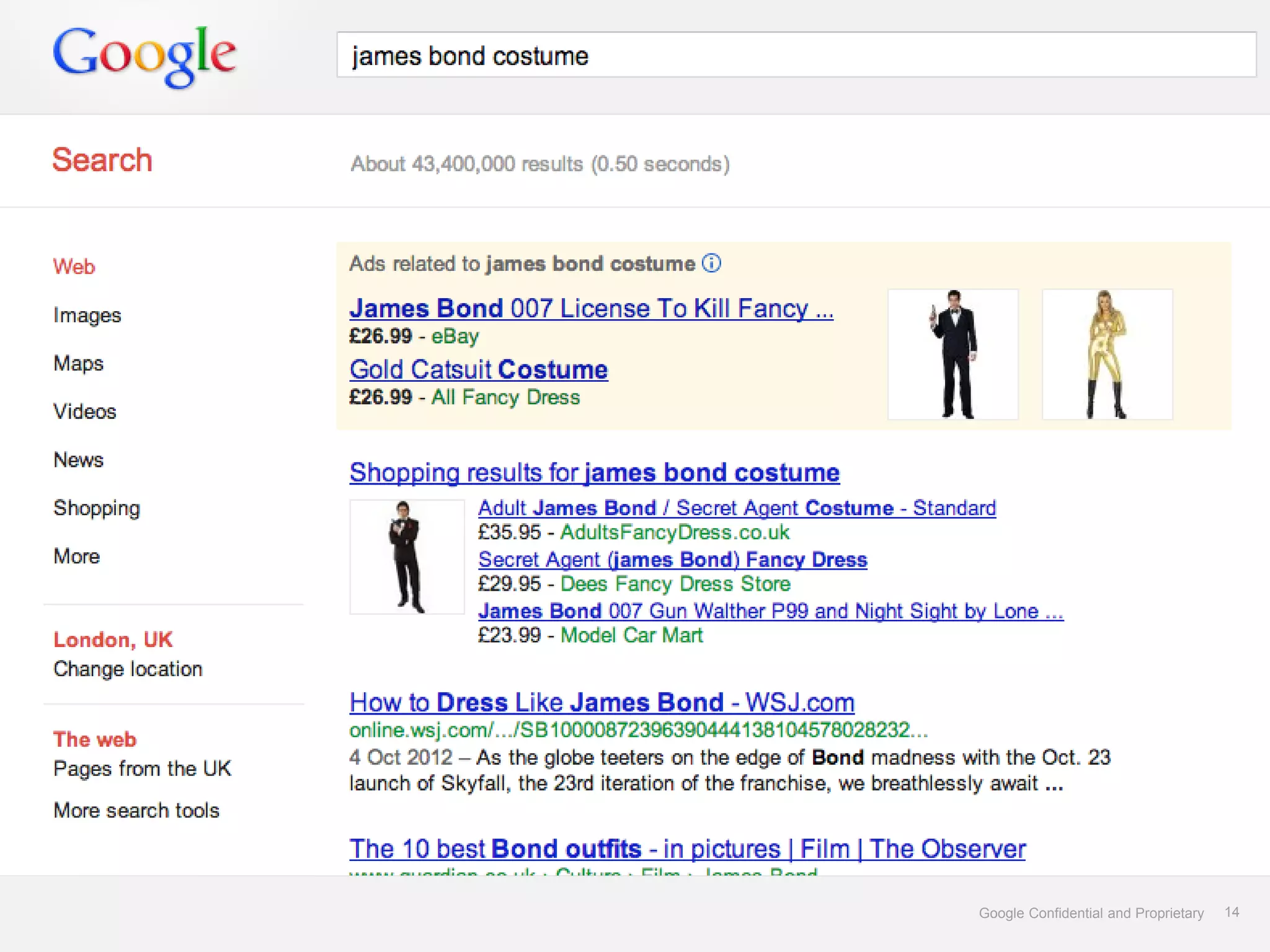 Richer advertiser content




                            Google Confidential and Proprietary   14
 