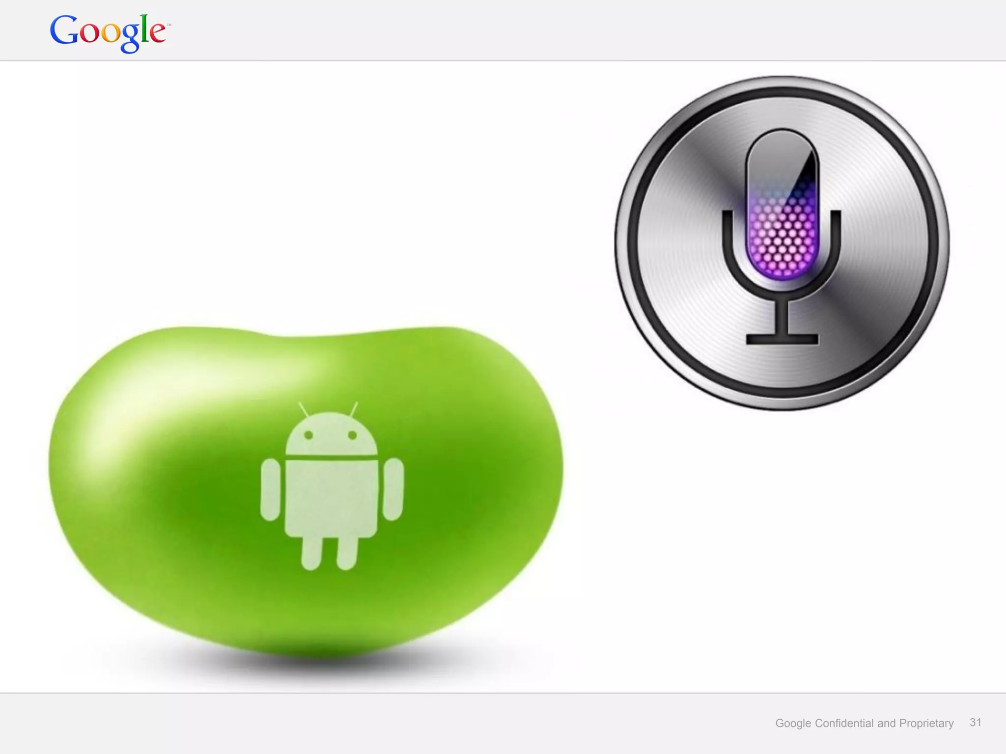 Google Confidential and Proprietary   31
 