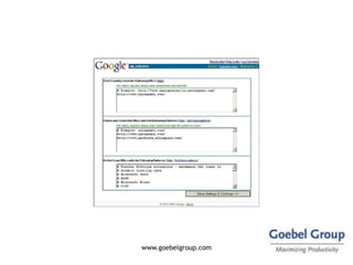 Google Tools Visitor2 Customers