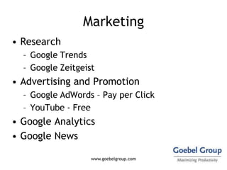 Google Tools Visitor2 Customers