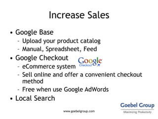Google Tools Visitor2 Customers