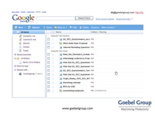 Google Tools Visitor2 Customers